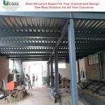 Q235 Q355 Industrial Steel Structures Corrugated Color Steel Sheet