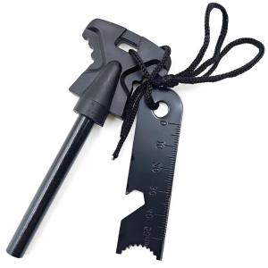 China 8mm Camping Fire Starter Flint Ferrocerium Rod for Outdoor Survival Gear Collection wholesale