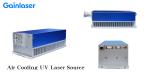 7 Fans 150KHz Uv Laser Marking Machine Horizontal For Leather