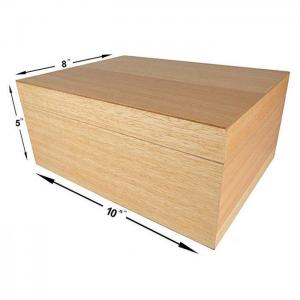 China Multifunctional Wooden Lidded Storage Boxes Customized Shape Exquisite Design on sale