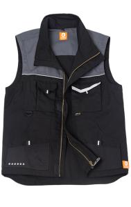 China 320gsm Classic Cotton Vest With 2 Large Side Pockets wholesale