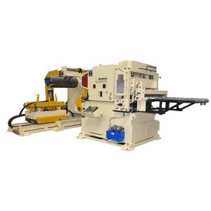 China Sheet Automatic 3 In 1 Decoiler And Straightener , Metal Stamping Press Feeder wholesale