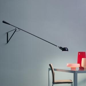 China Art Decor LED Wall Mounted Bedside Light White Black Adjustable Long Arm Plug in Wall lamp (WH-OR-04) wholesale