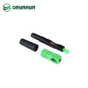 China H02 SC APC Fiber Quick Connector For Field Assembly wholesale