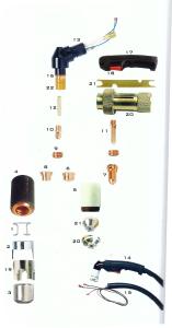 China High Speed Plasma Cutting Torch Suiable For All Kinds Hard - To - Cut Metals wholesale