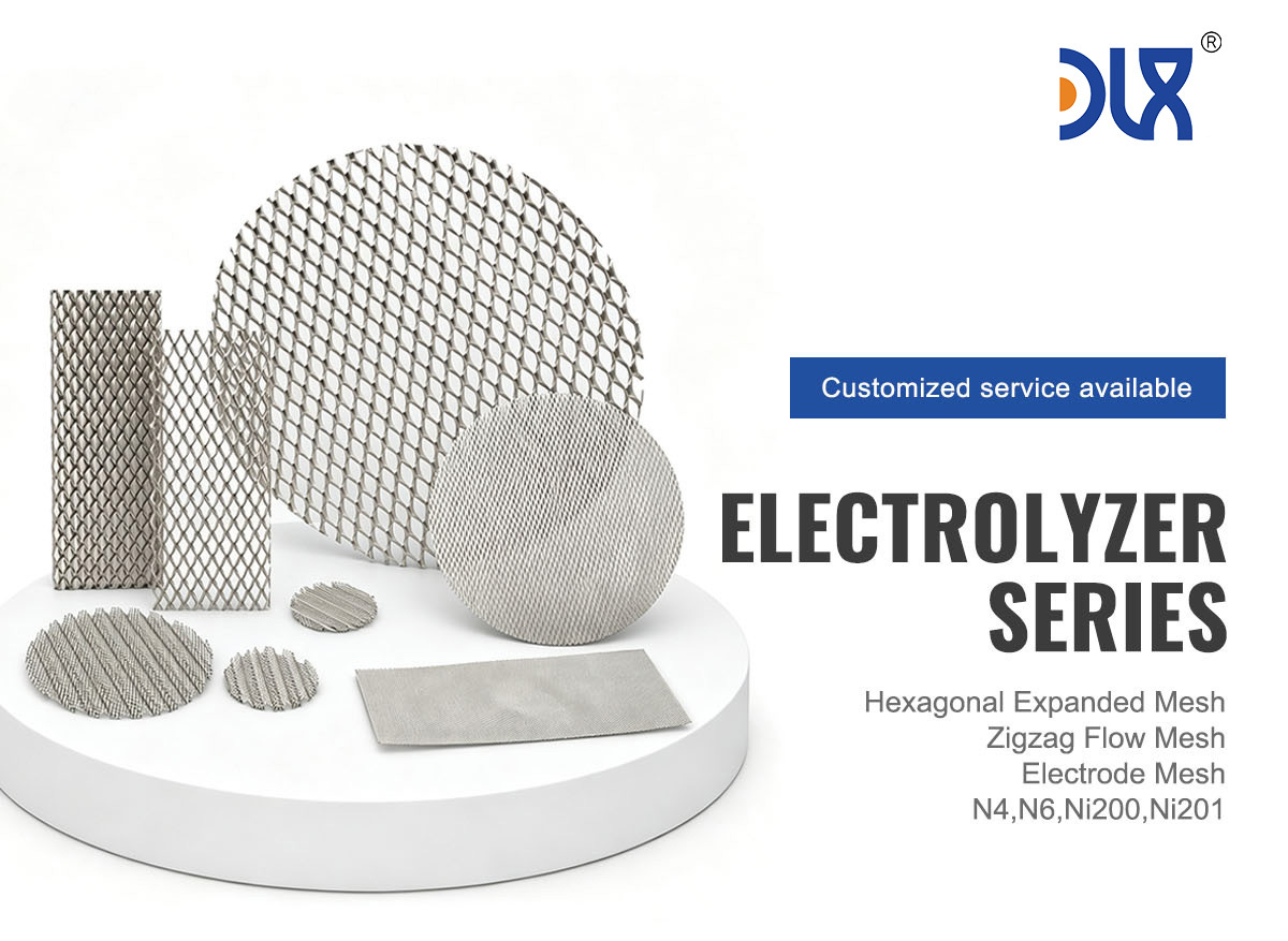 Pure Nickel Corrugated Mesh — Stack-Ready Flow Fields for Automated Electrolyzer Assembly Lines