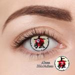 Soft Halloween Cosplay Eye Contact Lenses Crazy Colored Silicone Hydrogel