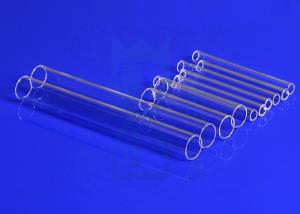 China High Temperature Resistance 1100 Degrees Custom Quartz Glass Tube wholesale