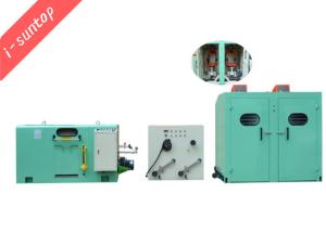 China Cat5/6 Network Core Wire Pair Twist Machine , 50Hz Double Bobbin Back Twist Machine wholesale