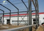 Prefabricated Large Span Portal Frames , Hot Rolled Structural Steel Buildings