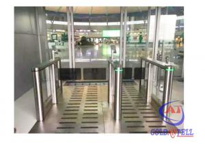 China Automatic Access Control System face recognition temperature indicator turnstile wholesale