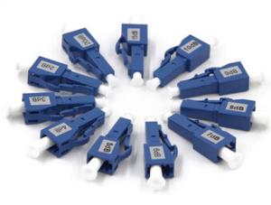 China Fixed Optical Attenuator 1dB 3dB 5dB 10dB 15dB LC Attenuator Male To Female fiber optic attenutor wholesale