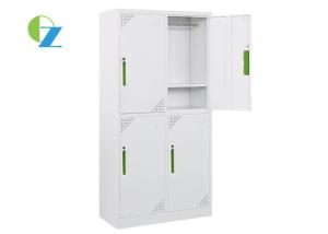 China Customized 4 Door Steel Office Lockers , School Locker Cabinet Popular Design wholesale