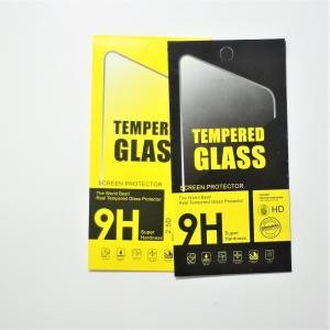 China Scratch Proof Mobile Phone Glass Screen Protector 2.5D 0.33mm 9H Hardness wholesale