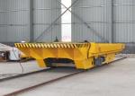 Tugged Cable Powered Electric Transfer Cart 0 - 20m / Min Running Speed 50T Load