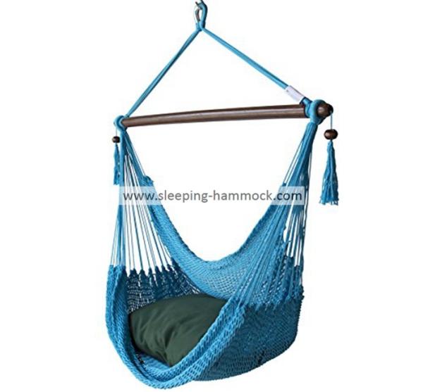 Comfortable Extra Large Outside Porch Caribbean Patio Hammock Chair For 2 Light