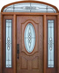 China 25mm Leaded Light Double Glazed Windows Antique Stained Glass Doors With Patina Caming wholesale