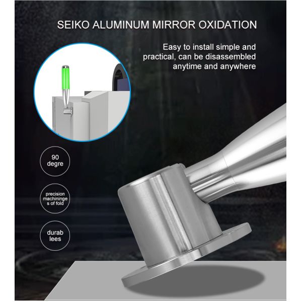 High Bright 50000H LED Warning Light 90° Adjustable Base With Free Laser Logo For Machinery Alarm System