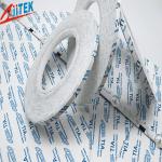 Die Cutting Round Shape Thermal Adhesive Tape Double Sided White