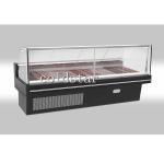 Deli display showcase refrigerator/supermarket food display case self-service