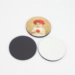 Round 50mm Diameter Personalized Fridge Magnet