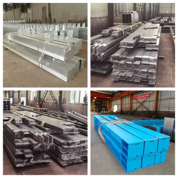 Durable Light Custom Prefab Galvanized Steel Structure Warehouse For Storage