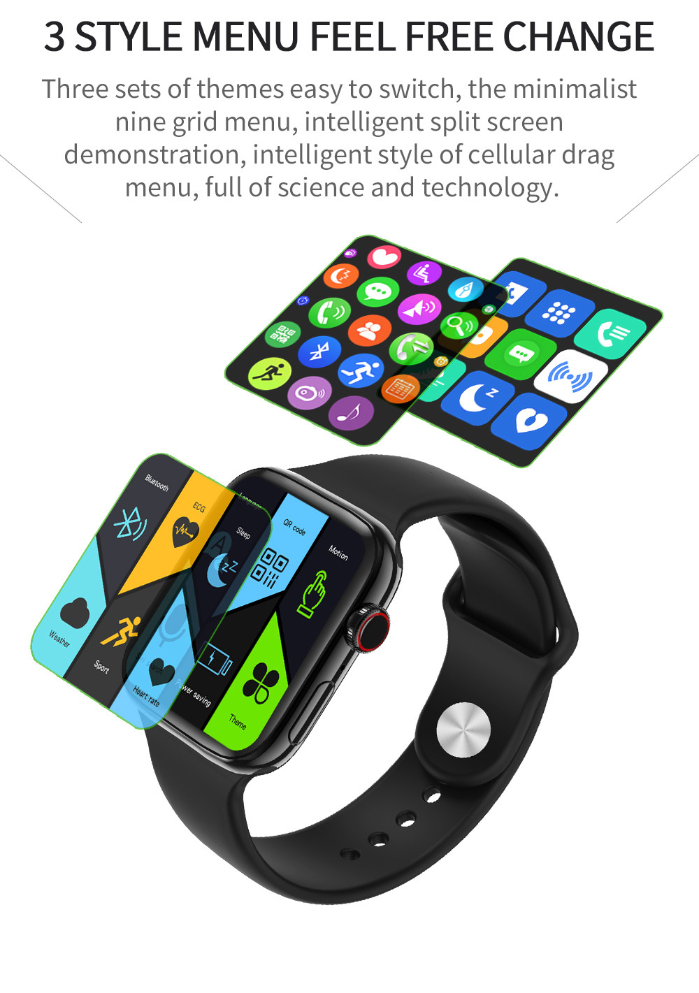DW35 Series 4 Waterproof Fitness Watches FK88 W36 HW16 W6