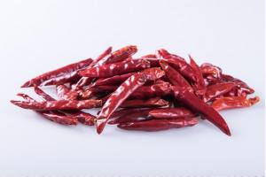 China Zero Additive Tianjin Red Chilies Stick Shape Pungent Red Dried Chiles wholesale