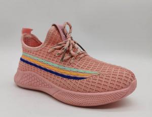 China Sock Upper OEM Kids Girls Running Shoes Fly Knitting Anti Slippery wholesale