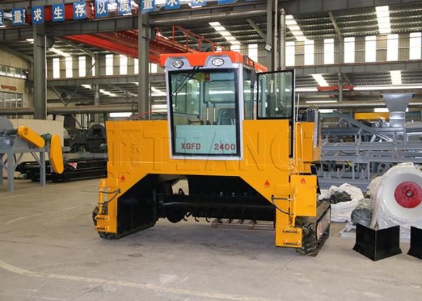 TC Series Crawler Type Organic Waste Fermentation Equipment Compost Turner
