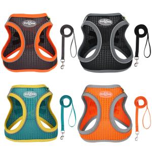 China Lightweight Design Mesh Pet Harness Vest For Ensure The Safety wholesale