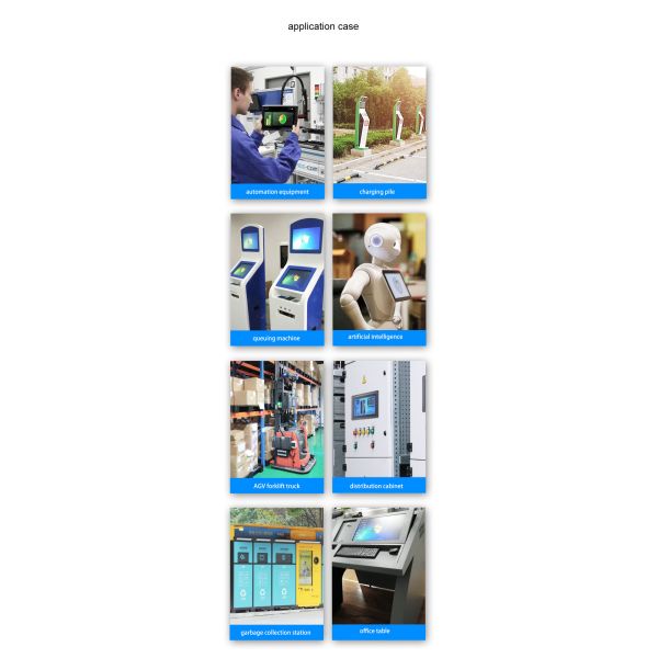 Open Frame Capacitive Touch Screen Computer 21.5-Inch Industrial Flat Panel PC 1080p Resolution 10-Point Touch Intel CPU