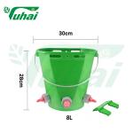8L Lamb Feeding Buckets Goat Bucket Feeder With Teat Animal Feeding Bucket