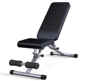 China Customized Adjustable Black PU Steel Bench Workout Equipment Home Gym wholesale