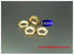 M14-1.5/M14-2.0 DIN439 Hex thin nut YZP(Yellow Zinc Plated),Carbon steel Grade 8
