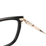 Customize Logo Acetate Metal Glasses Frames , Cateye Clear Glasses For Women