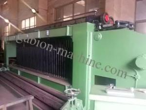 China 4.3m Zinc PVC Coated Gabion Mesh Machine double twisted wholesale