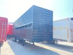 40t Customizable Fence Truck Trailers Pig/Cattle/Cow Carrier Trailer With Roof