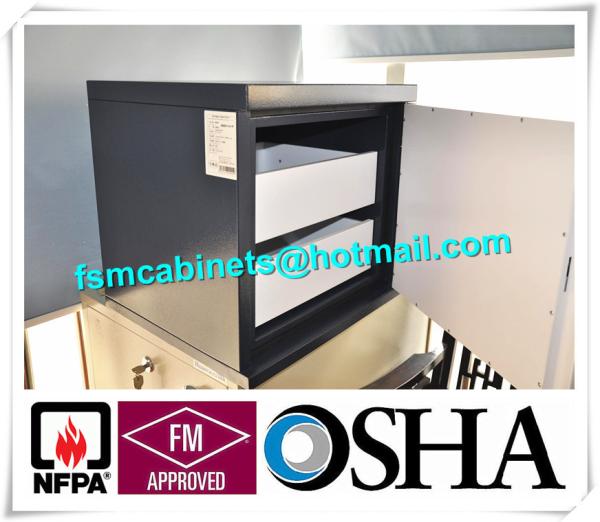 Metal Fire Resistant File Cabinet For Anti Magnetic , Magnetic Proof Safety