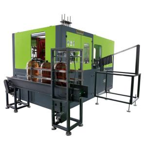 China Automatic Blowing Design 400mm Neck Diameter 2Cavity 2Liter PET Blow Molding Machine wholesale