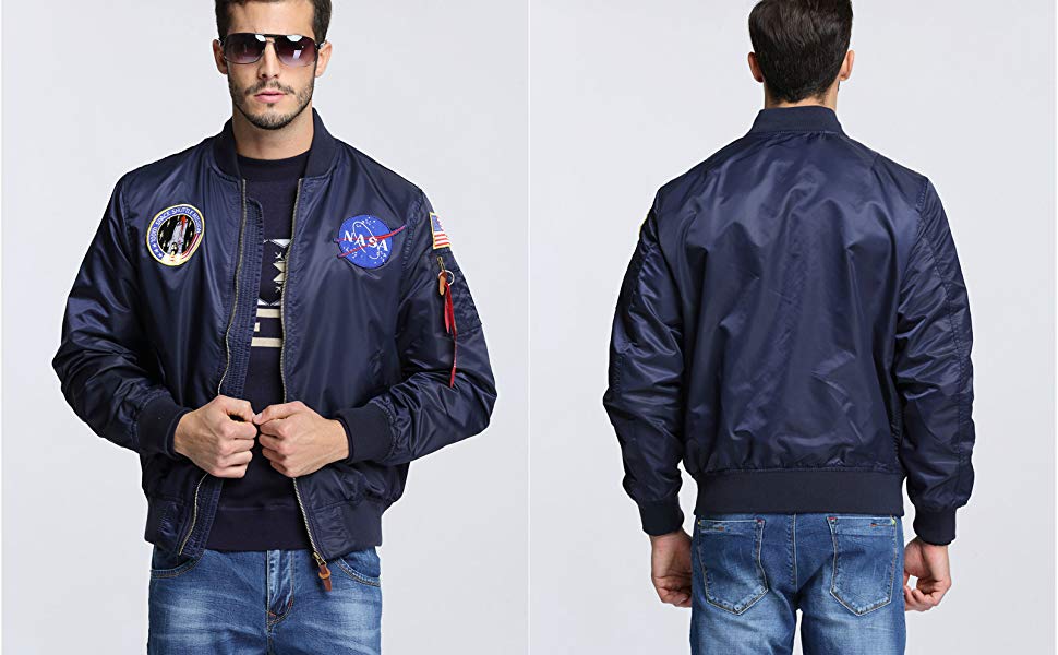 Ma1 Aviator Running Jacket Of 100% Cotton Winter Tide Army Men's Jacket