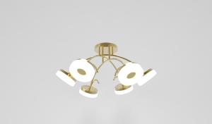 China 2018 LED modern hang lamp black color,golden color , chrome color , white color wholesale