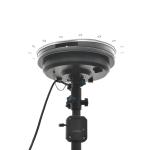 Manual Lift Hand Crank Tripod Light Tower 320W Outdoor Balloon Lights For