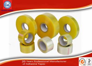 China Water Activated Yellow Transparent BOPP Packing Tape High Strength wholesale