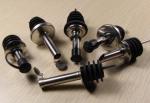 Promotional Stainless Steel Pourer for Olive Oil Bottle with Plastic White or