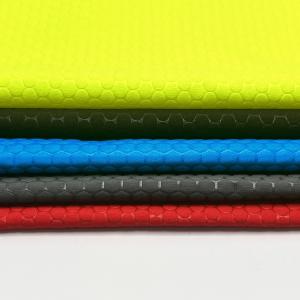 China 100% Polyester 75D * 150D Twill Peach Skin Fleece 113gsm3D Embossed Beach Pants Windbreaker Fabric wholesale