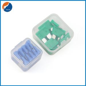 China 7.5A 10A 15A 20A 25A 30A 35A 40A ATO ATC Car Blade Fuse Assortment Kit 1 Set 10PCS wholesale