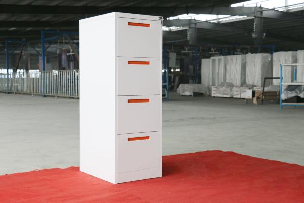 vertical filing cabinet steel material 4 drawer,Powder coating,KD structure