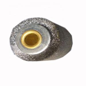 China Custom Crimped Steel Abrasive Nylon Wheel Brush Roller Wire Polishing wholesale
