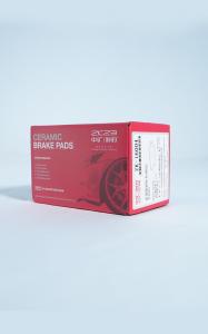 China Ceramic Brake Pads Compatible With Cadillac Vehicles Slotted Design wholesale